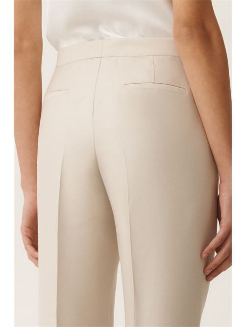 REGULAR FIT PANTS FABIANA FILIPPI | PAD265F3261259 GREIGE